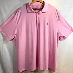 Polo Ralph Lauren Performance Big & Tall Pink Short Sleeve
